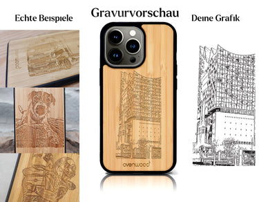 INDIVIDUEL iPhone 15 Pro Max bambou plastique